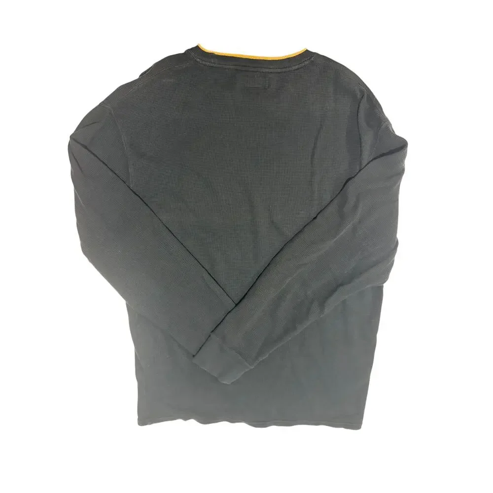 Polo Ralph Lauren Men’s Black Sweater yellow polo Size XL Casual